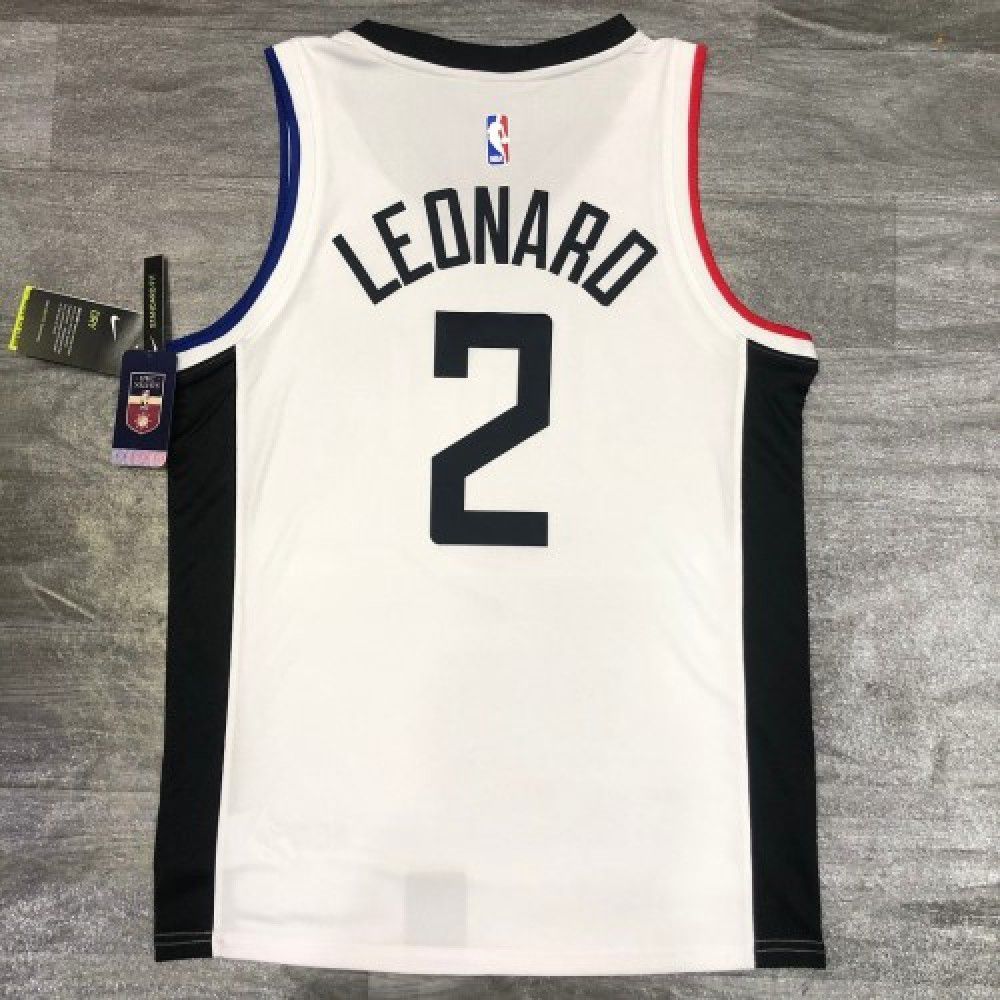 Men's LA Clippers Kawhi Leonard #2 White 2020/21 Swingman Player Jersey – City Edition-Pro Kit Vault | Brand New 26/27 Sports Jerseys